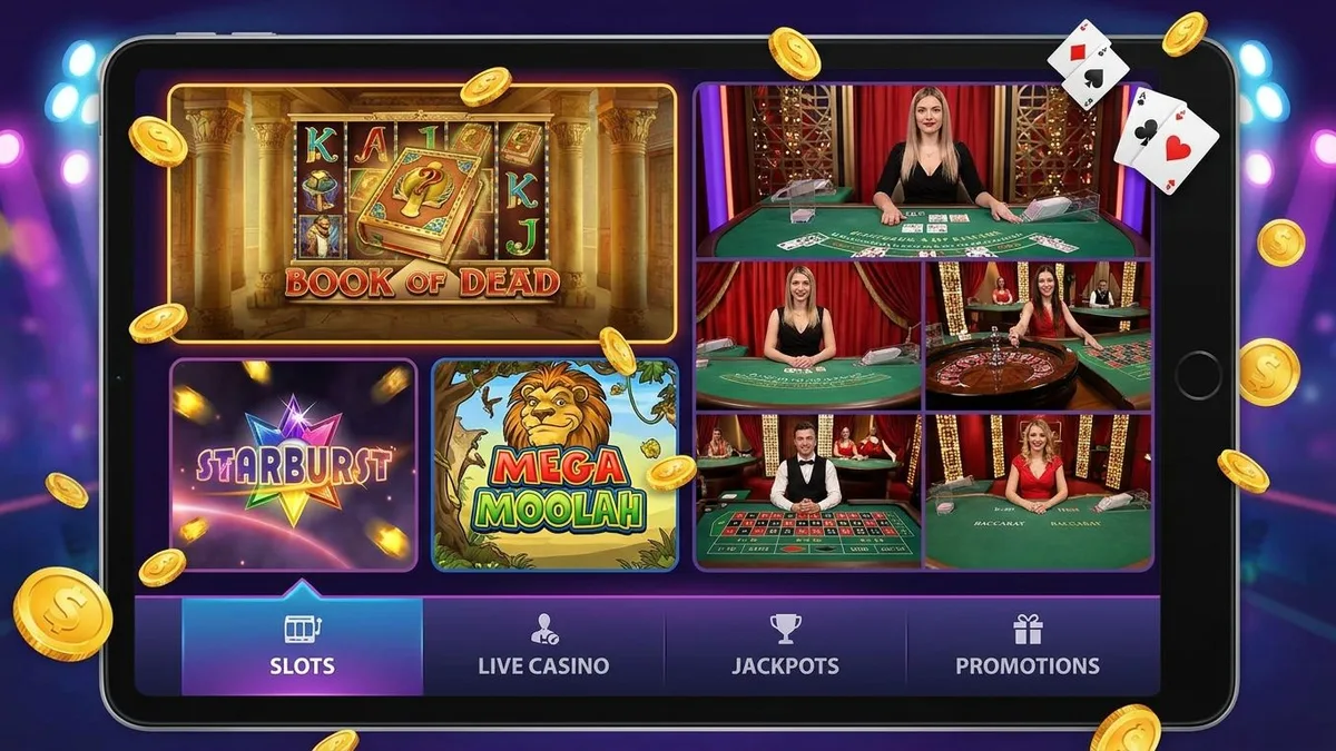 Casinospill hos Betfriday